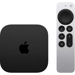 Apple TV 4K Черный, серебристый 4K Ultra HD 64 ГБ Wi-Fi цена и информация | ТВ-тюнеры | 220.lv