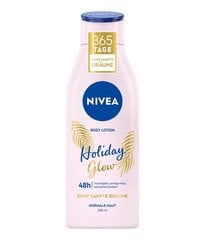 NIVEA Holiday Glow Body Lotion (200 ml), ķermeņa losjons 48 stundu mitrināšanai. cena un informācija | Ķermeņa krēmi, losjoni | 220.lv