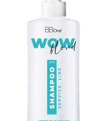 Atjaunojošs šampūns pēc balināšanas BB one WOW Blond (Shampoo After Bleaching) 500ml cena un informācija | Šampūni | 220.lv