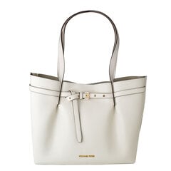 Sieviešu Rokassoma Michael Kors 35H0GU5T9T-OPTIC-WHITE Balts (34 x 28 x 15 cm) cena un informācija | Sieviešu somas | 220.lv