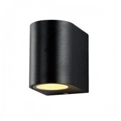Настенный светильник алюминий чёрный IP54 GU10 цена и информация | Уличное освещение | 220.lv