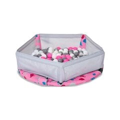 Батут и бассейн с шариками Smart 3in1, розовый цвет цена и информация | Игрушки для малышей | 220.lv