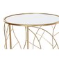 2 galdu komplekts DKD Home Decor bronza (40 x 40 x 55 cm) cena un informācija | Žurnālgaldiņi | 220.lv