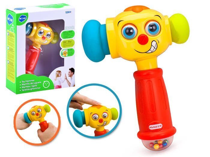 Interaktīvais rotaļu āmurs cena un informācija | Rotaļlietas zīdaiņiem | 220.lv