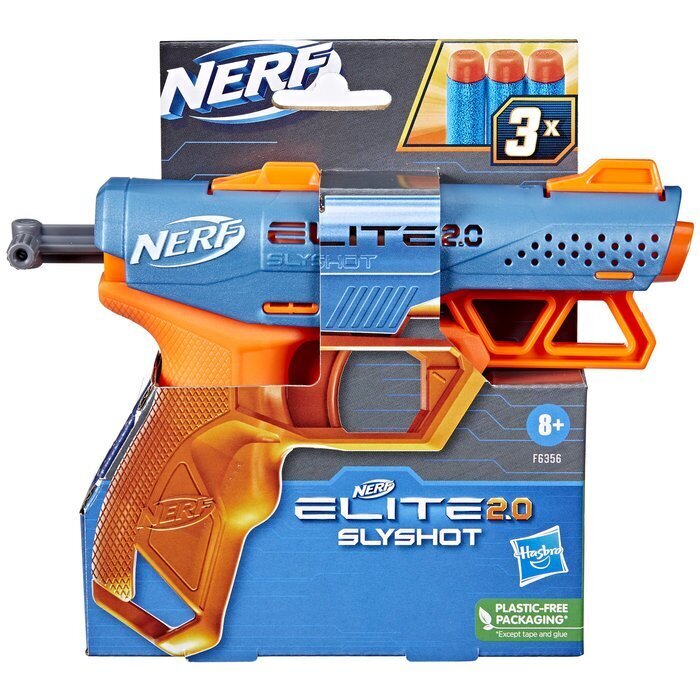 NERF Elite 2.0 Blaster Slyshot rotaļu ierocis cena un informācija | Rotaļlietas zēniem | 220.lv