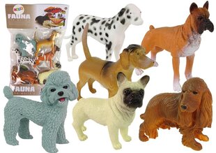 6 suņu figūriņu komplekts cena un informācija | Rotaļlietas zēniem | 220.lv