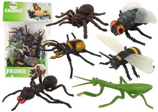 6 kukaiņu figūriņu komplekts cena un informācija | Rotaļlietas zēniem | 220.lv