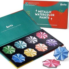Профессиональная гуашь ARRTX, 8 красок цена и информация | Принадлежности для рисования, лепки | 220.lv