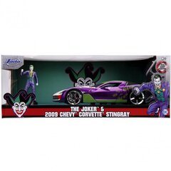 Машина Джокера с фигуркой, JADA цена и информация | Игрушки для мальчиков | 220.lv