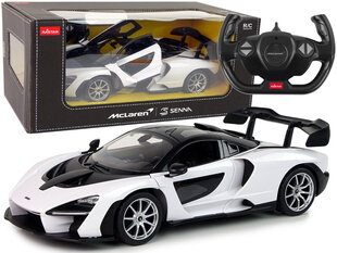 McLaren Senna Rastar tālvadības automašīna, balta cena un informācija | Rotaļlietas zēniem | 220.lv