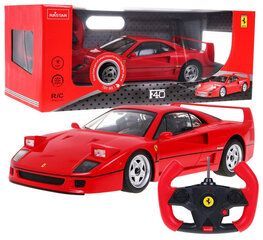 Ferrari F40 tālvadības automašīna, sarkana цена и информация | Игрушки для мальчиков | 220.lv