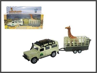 Land Rover automašīna ar piekabi un žirafi cena un informācija | Rotaļlietas zēniem | 220.lv