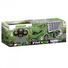 WOOPIE RC Car Dinosaur Green + Figra cena un informācija | Rotaļlietas zēniem | 220.lv