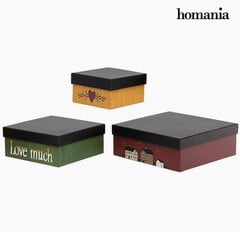 Декоративный картонный шкафчик Homania (3 шт.)  цена и информация | Упаковочные материалы для подарков | 220.lv