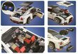 Constructor CaDA Nissan R35 GTR - R/C, 1322 detaļas cena un informācija | Rotaļlietas zēniem | 220.lv