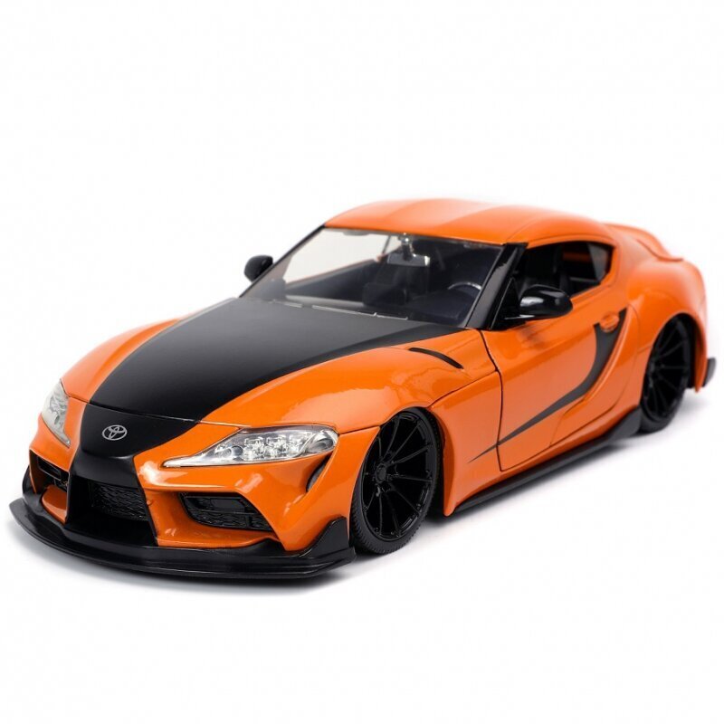 Fast & Furious 2020 Toyota Supra F9 1:24 rotaļlieta cena un informācija | Rotaļlietas zēniem | 220.lv