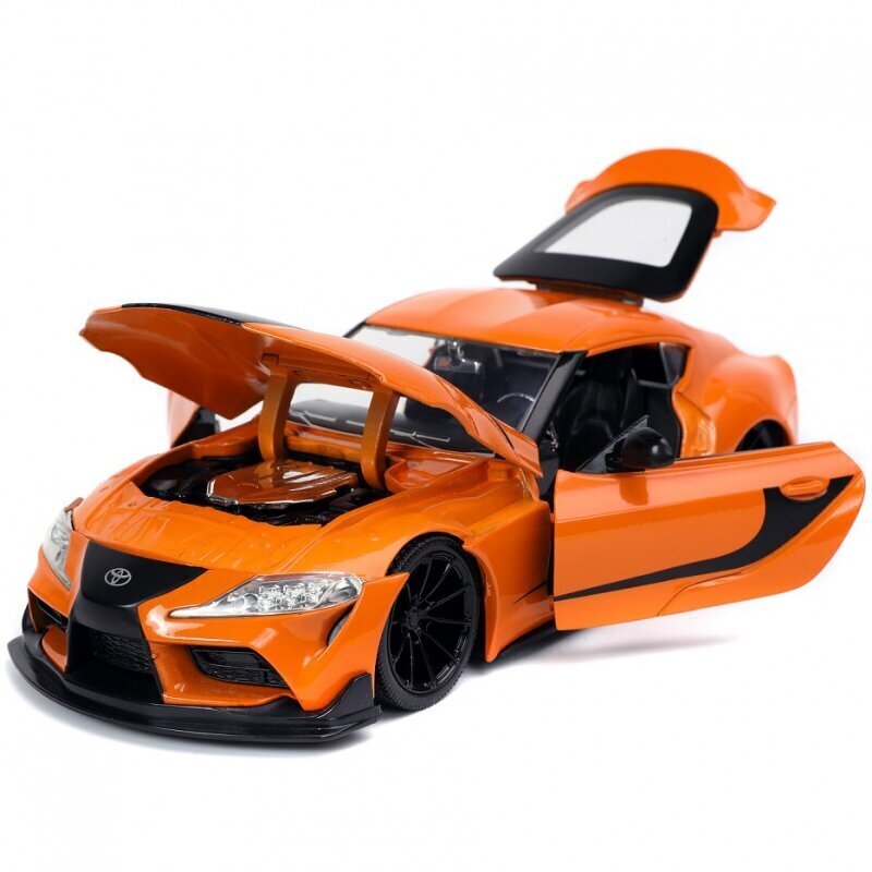 Fast & Furious 2020 Toyota Supra F9 1:24 rotaļlieta cena un informācija | Rotaļlietas zēniem | 220.lv