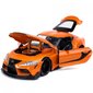 Fast & Furious 2020 Toyota Supra F9 1:24 rotaļlieta cena un informācija | Rotaļlietas zēniem | 220.lv