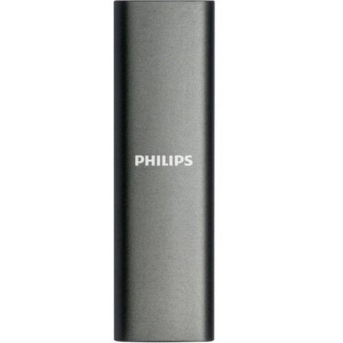 Ārējais cietais disks SSD Philips, pelēks, 500GB cena un informācija | Ārējie cietie diski | 220.lv