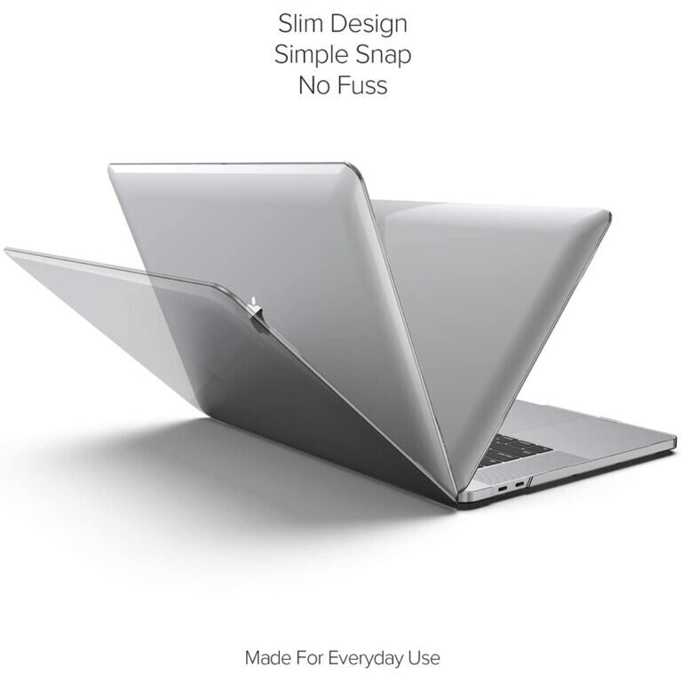 MacBook Pro 13″ (2020) – Caurspīdīgs futrālis cena un informācija | Somas portatīvajiem datoriem | 220.lv
