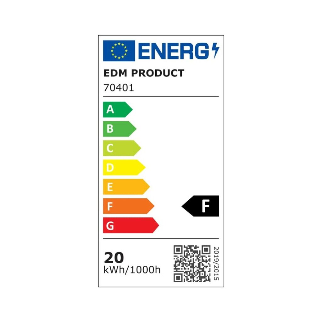 Āra LED lampa EDM цена и информация | Āra apgaismojums | 220.lv