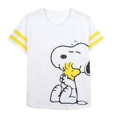 Футболка с коротким рукавом женская Snoopy, белая цена и информация | Женские футболки | 220.lv