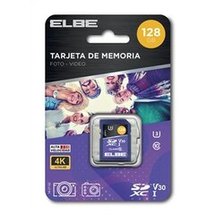 Карта памяти SD ELBE SD3128 128 Гб цена и информация | Карты памяти для мобильных телефонов | 220.lv