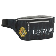 Jostas Somiņa Harry Potter Hogwarts Melns Pelēks (23 x 12 x 9 cm) cena un informācija | Sieviešu somas | 220.lv