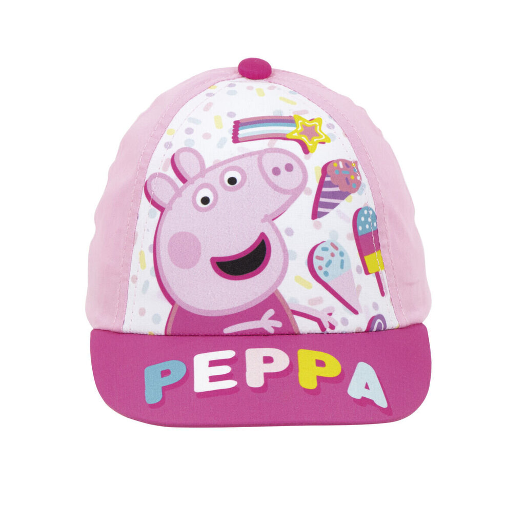 Bērnu cepure ar nagu Peppa Pig Baby Rozā (44-46 cm) cena un informācija | Bērnu aksesuāri | 220.lv