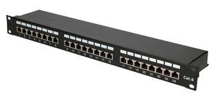 Extralink CAT6 STP V2 | Patchpanel | 24 ports cena un informācija | Piederumi korpusiem | 220.lv