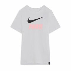 Детский Футболка с коротким рукавом Nike PSG Swoosh Club Белый цена и информация | Рубашки для девочек | 220.lv