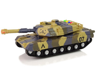 Игрушечный военный танк, 1:16, коричневый цена и информация | Конструктор автомобилей игрушки для мальчиков | 220.lv