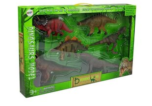 Набор фигурок динозавров Tyrannosaurus, 6шт. цена и информация | Игрушки для мальчиков | 220.lv