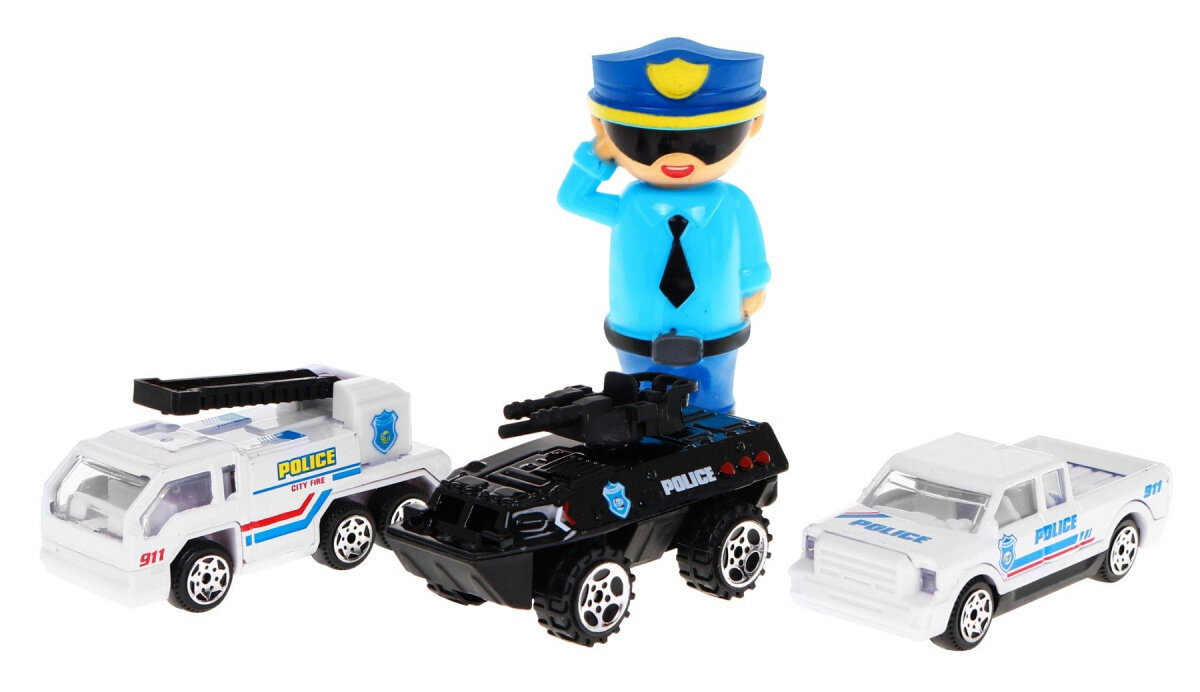 Rotaļlietu saliekamais policijas auto cena un informācija | Rotaļlietas zēniem | 220.lv