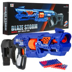 Детское 20-зарядное ружье Blaze Storm, синее цена и информация | Игрушки для мальчиков | 220.lv