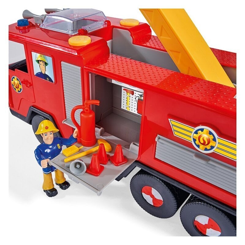 Fireman Sam Ugunsdzēsējs Sems Jupitera ugunsdzēsēju mašīna ar 2 figūriņām цена и информация | Rotaļlietas zēniem | 220.lv