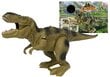 Dinozaurs Tyrannosaurus Rex, darbināms ar baterijām, zaļš cena un informācija | Rotaļlietas zēniem | 220.lv