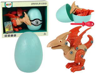 Dinozauru Plerodaktils figūra ar olu Lean Toys Diy cena un informācija | Rotaļlietas zēniem | 220.lv