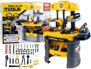 Стол для мастерской с инструментами, желтый цена и информация | Игрушки для мальчиков | 220.lv