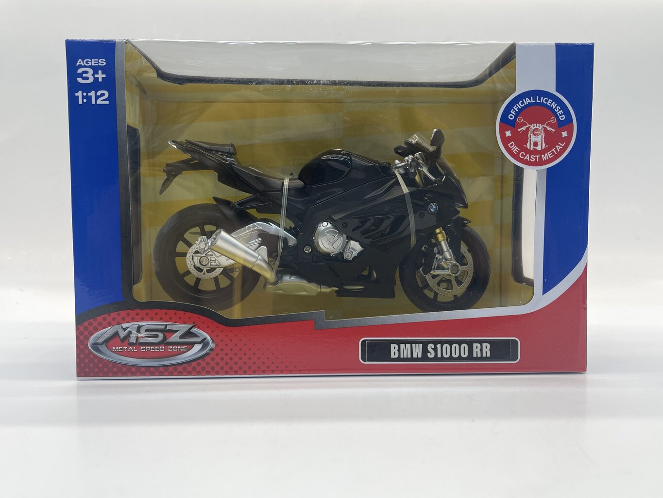 MSZ Miniatūrais modelis - BMW Motocikls, mērogs 1:12 cena un informācija | Rotaļlietas zēniem | 220.lv