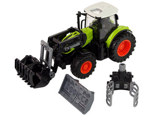 Rotaļlietu traktors ar piederumiem cena un informācija | Rotaļlietas zēniem | 220.lv
