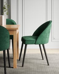 Krēsls ADRK Furniture 84 Rodos, zaļš cena un informācija | Virtuves un ēdamistabas krēsli | 220.lv