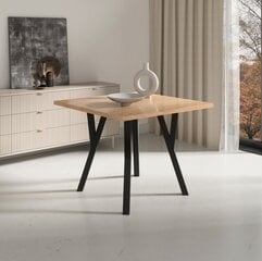 Стол ADRK Furniture 84 Rodos, коричневый цена и информация | Кухонные и обеденные столы | 220.lv