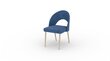 Virtuves mēbeļu komplekts ADRK Furniture 82 Rodos, zils/brūns cena un informācija | Ēdamistabas komplekti | 220.lv