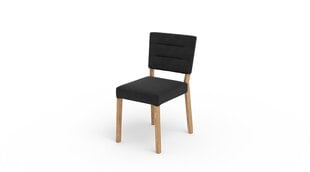 Krēsls ADRK Furniture 80 Rodos, melns цена и информация | Стулья для кухни и столовой | 220.lv