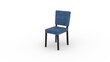 Krēsls ADRK Furniture 80 Rodos, zils cena un informācija | Virtuves un ēdamistabas krēsli | 220.lv