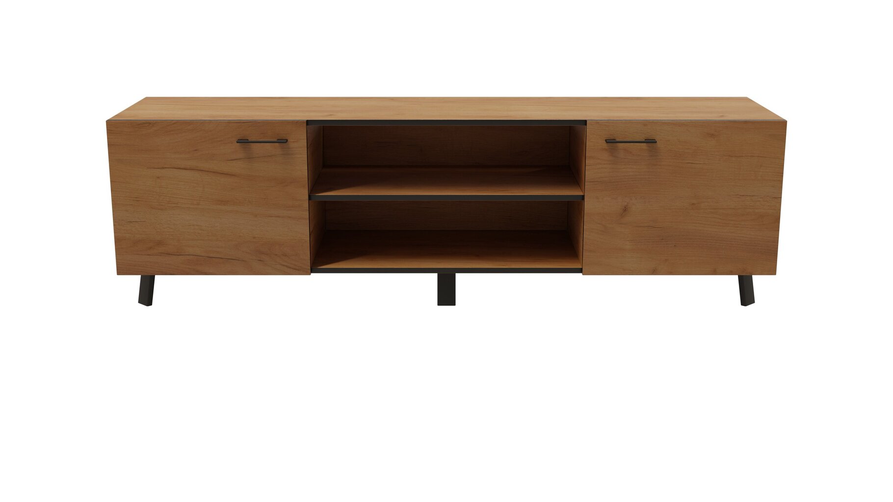 TV galdiņš ADRK Furniture Lofton Craft, brūns цена и информация | TV galdiņi | 220.lv