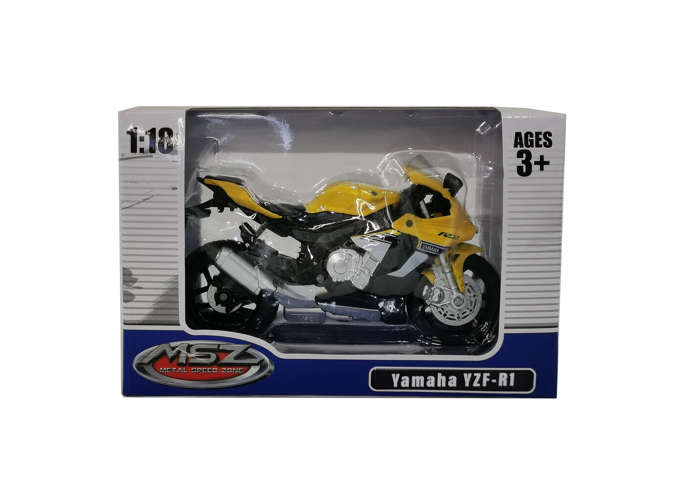 MSZ Miniatūrais modelis - YAMAHA YZF-R1, 1:18 цена и информация | Rotaļlietas zēniem | 220.lv