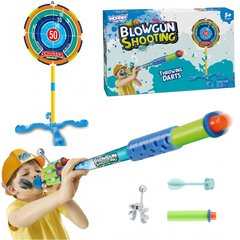 Bērnu izpūstā šautene ar mērķi Woopie cena un informācija | Rotaļlietas zēniem | 220.lv