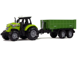 Rotaļlietu traktors ar noņemamu piekabi cena un informācija | Rotaļlietas zēniem | 220.lv